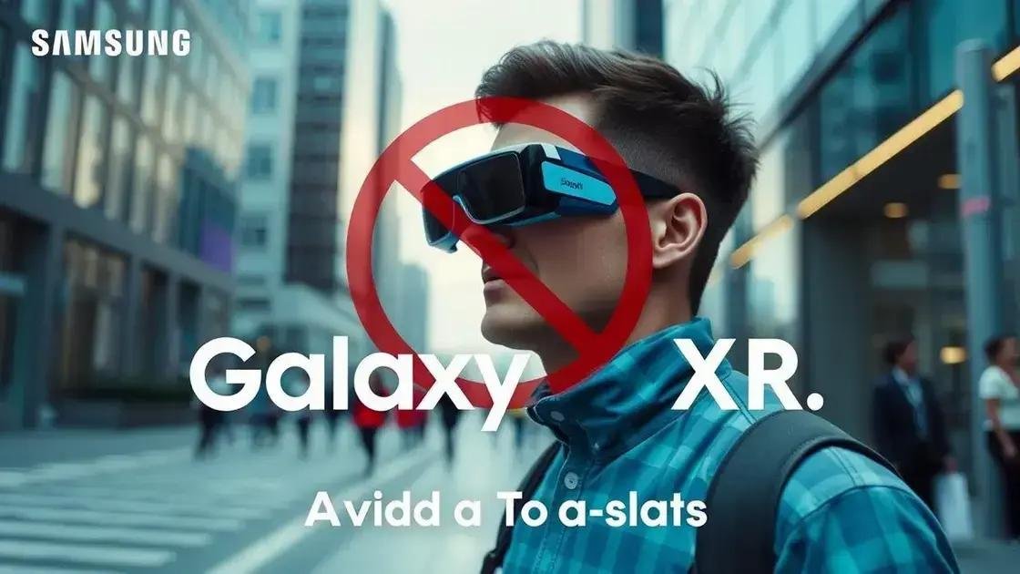 Samsung pode revelar óculos Galaxy XR em setembro de 2025