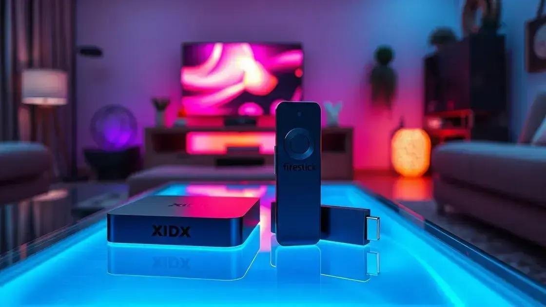 Comparação com o Firestick TV da Amazon