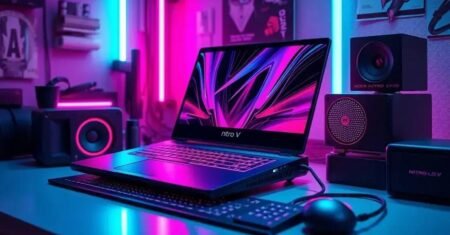Notebook gamer Acer Nitro V: o melhor custo benefício do Mercado Livre