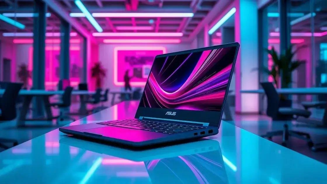Asus Zenbook A14: um notebook leve e potente com Snapdragon X