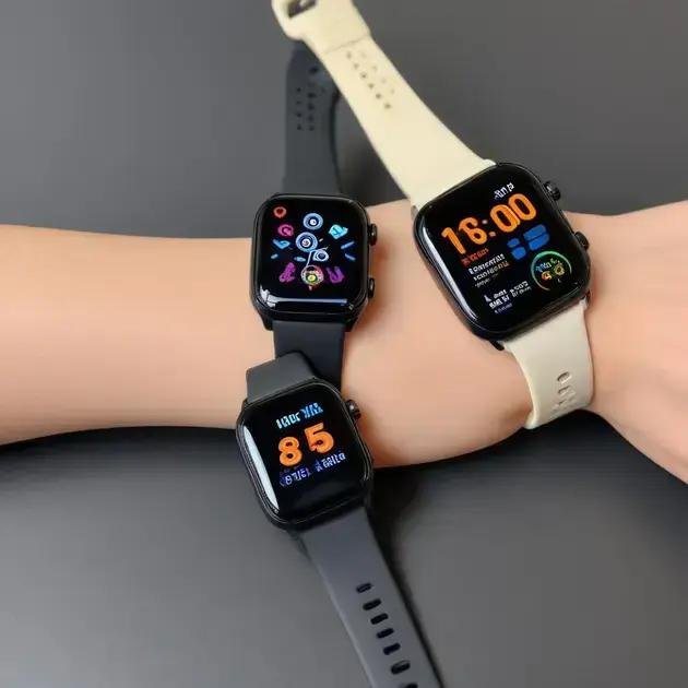 Comparação com Apple Watch